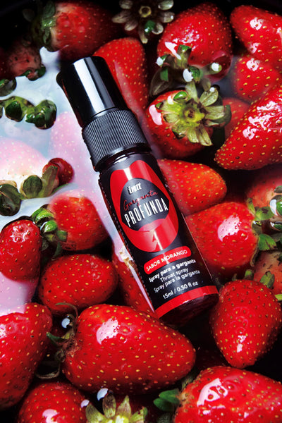 Spray Garganta Profunda Frutilla