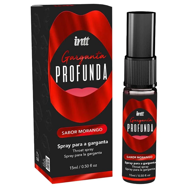 Spray Garganta Profunda Frutilla