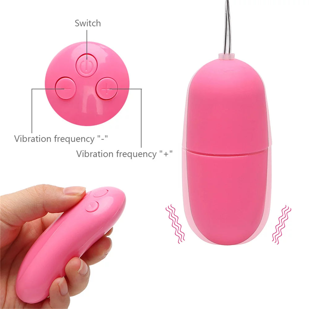 Balita Vibradora Con Control Inalámbrico Egg vibrating