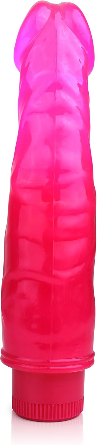 Vibrador 7,5" VIBRATING JELLY DONG Top Cat