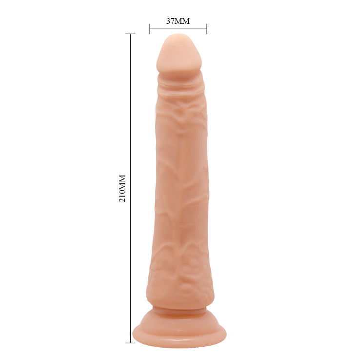 Dildo Barbara con Ventosa Flexible 21cm