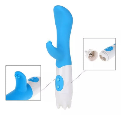 Vibrador Dual Punto G y Clítoris de 7 vibraciones G Spot